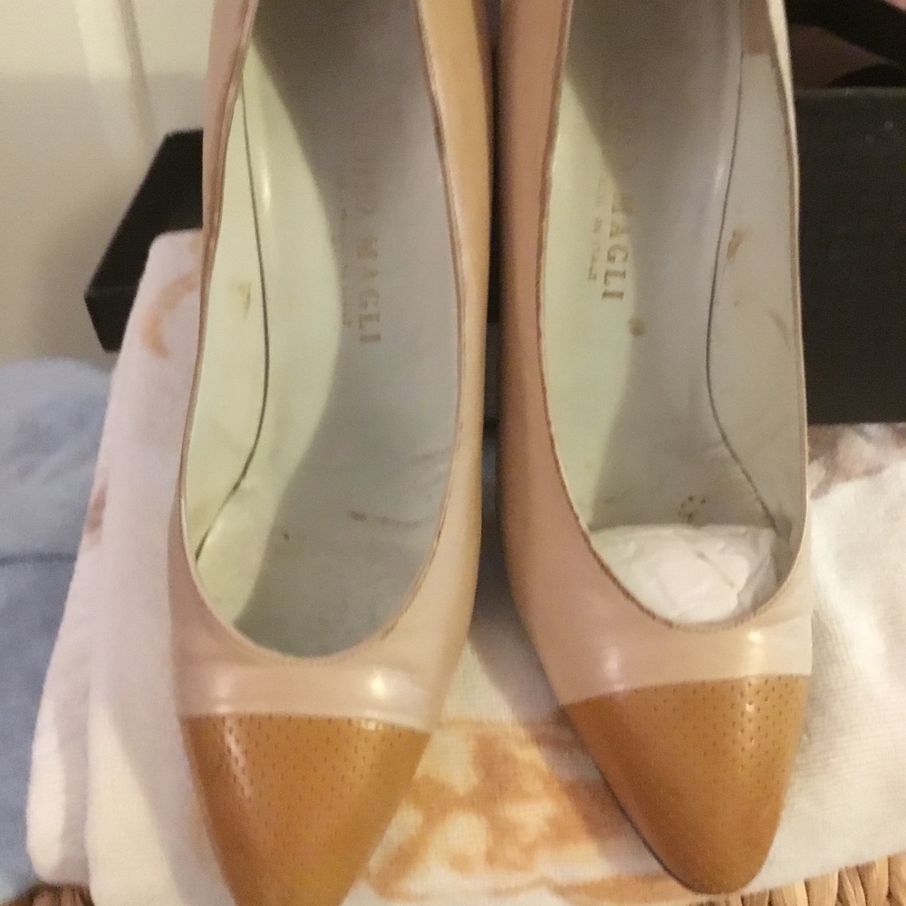 Bruno Magli classic pumps.  Hardly worn.  Size 8.